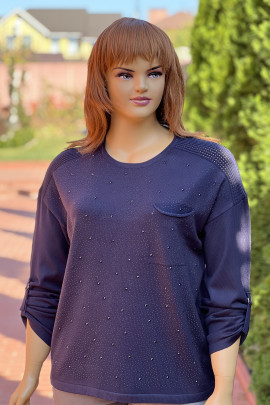 Светр зі стразами 5014-foto4