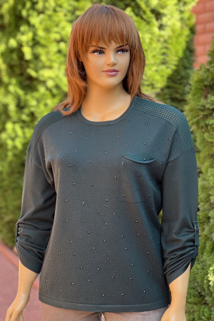 Светр зі стразами 5014-foto3