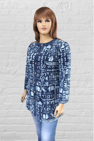 Кардиган «Газета»-foto2