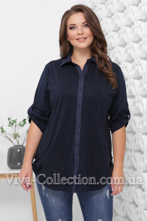 Рубашка «Стразы»-foto3
