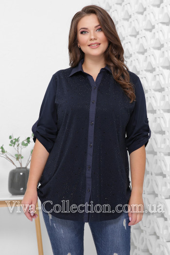 Рубашка «Стразы»-foto3
