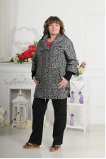 Женское демисезонное пальто из кашемира 