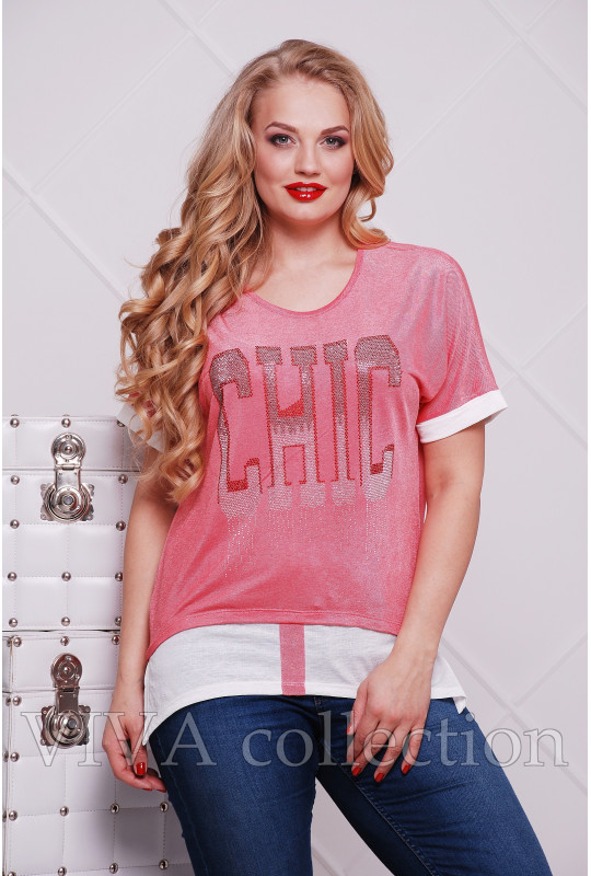 Женская футболка "CHIC"
