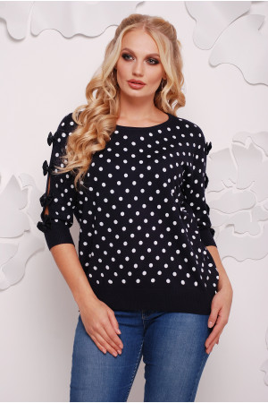 Джемпер горошек Джемпер горошек