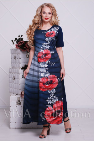 Платье в пол 9079 Платье в пол 9079