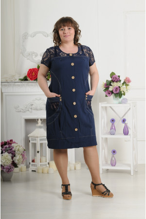 Платье "Пуговица"