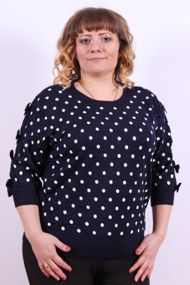 Джемпер горошек-foto4