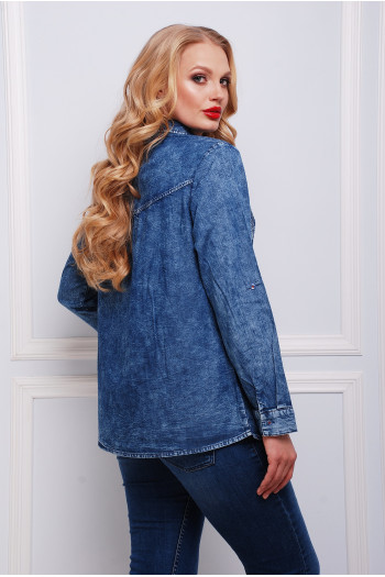 Рубашка джинсовая-foto2