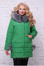 Зимняя женская куртка с мехом