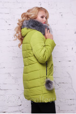 Зимняя женская куртка с мехом